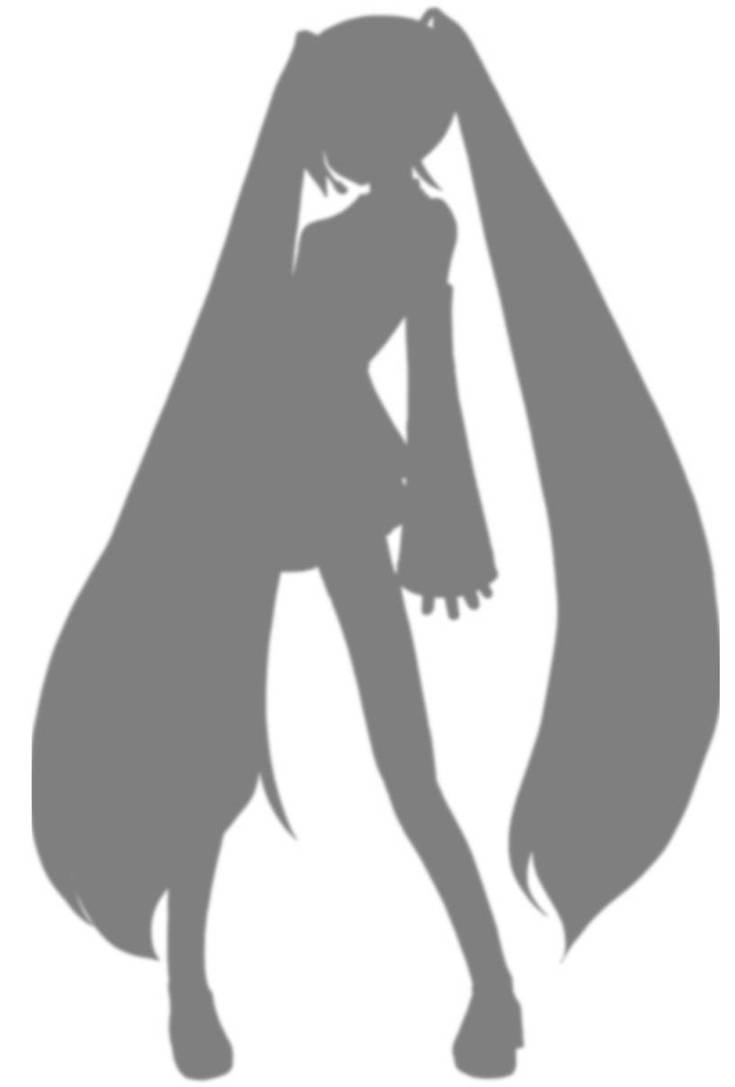 L'ombre d'Hatsune Miku V1